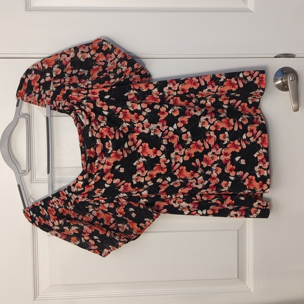 Off shoulder floral top from White House Black market